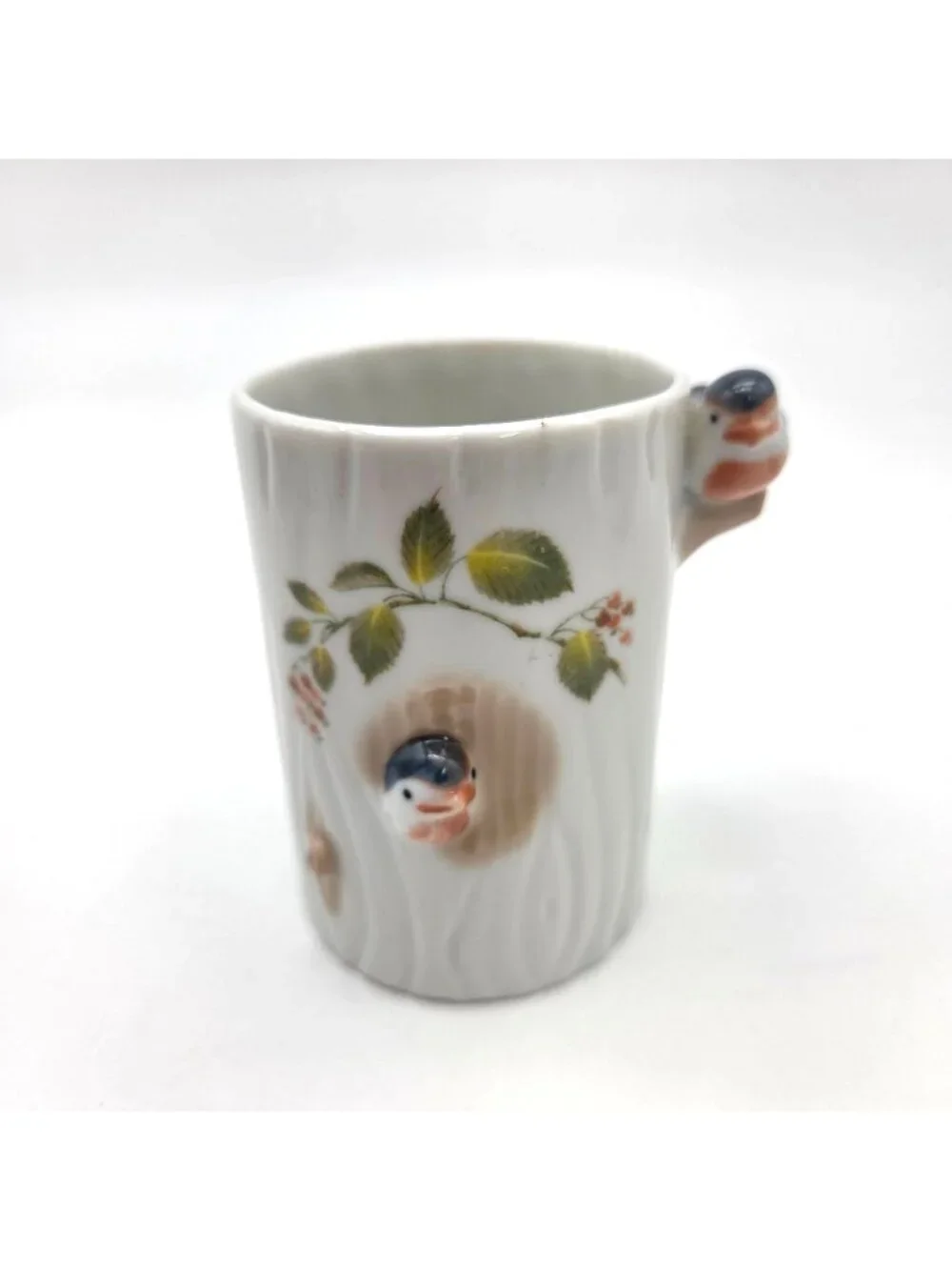 Vintage 3 Pc Takahashi Japan Birds Bathroom Set